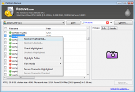 Recuva 1.52 发布 windows 文件恢复工具 