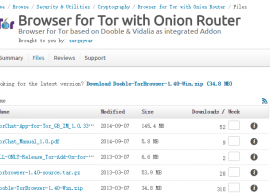 Tor Browser 4.0.8 发布 Web 浏览器 