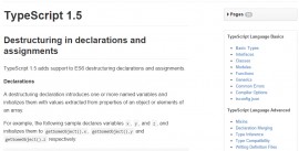 TypeScript 1.5 Alpha 发布 微软脚本语言 