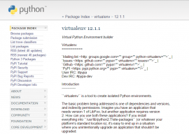 VirtualEnv 12.1.1 发布 pip 升级至 6.1.1 版本 