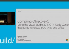 视频：Visual Studio 2015 编译 Objective-C 