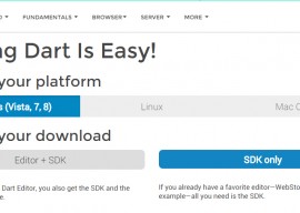 Google 演示用 Dart 开发 Android 应用 