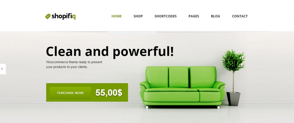 wordpress Shopifiq 响应式家居销售行业主题-芊雅企服