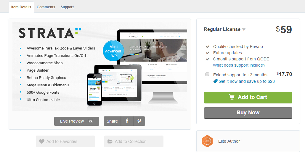 Strata v1.9 一款非常专业多用途企业类响应式建站神器-芊雅企服