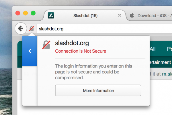 Firefox将以HTTP明文发送密码的网站标注为不安全-芊雅企服