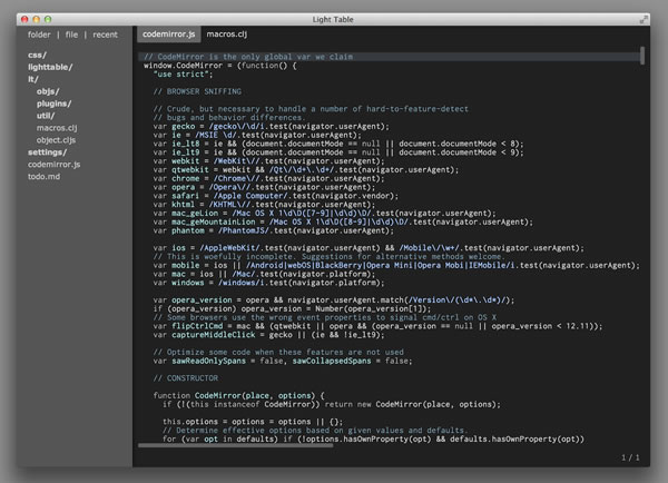Light Table 0.8.0 正式发布 集成开发环境-芊雅企服