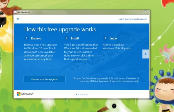 微软现已开始全屏推送 Windows 10 升级通知-芊雅企服
