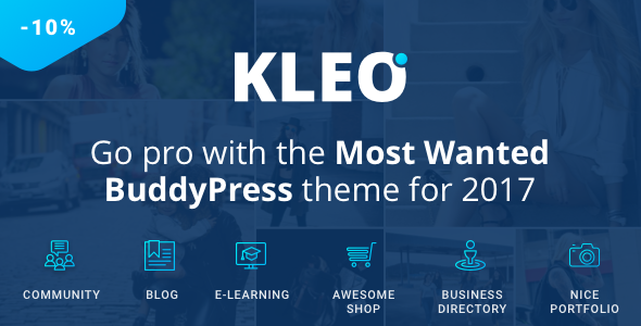 KLEO v4.2 响应式视网膜支持BuddyPress社区主题-芊雅企服